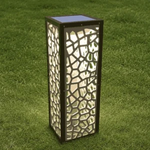 Recycled Plastic Garden / Park Lamp / Outdoor Lamp / Eco Lighting / Carbon Fusion