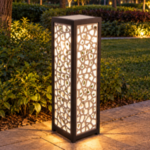 Mosaic Glow Garden Lantern