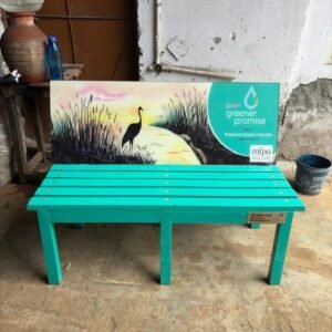 Recycled Plastic Benches with Custom Branding