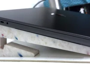 Recycled Plastic Laptop Stand / Eco-Friendly Workspace / Customizable / Carbon Fusion